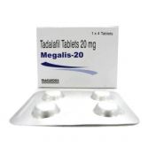 Megalis 20 mg (Tadalafil 20mg / Generic Cialis 20mg)